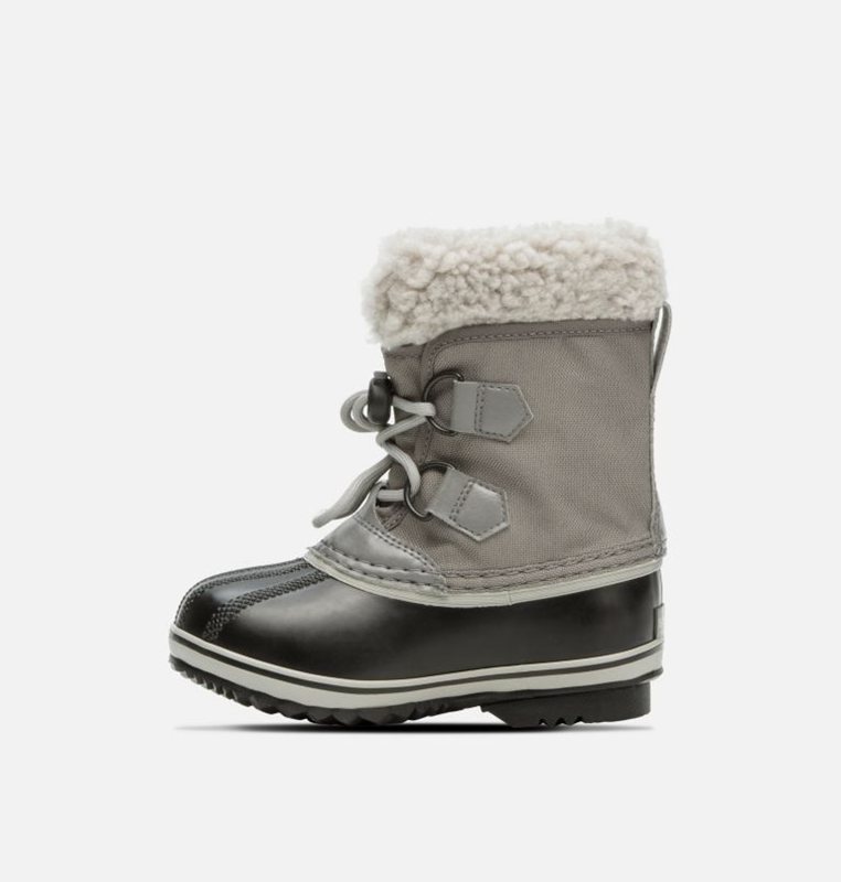 Sorel Barn Vinterkängor Grå/Svarta - Childrens Yoot Pac™ Nylon - QCY-853407